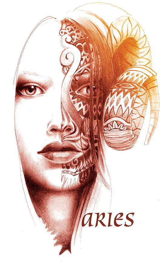 Aries Zodiac Sleeveless Tee