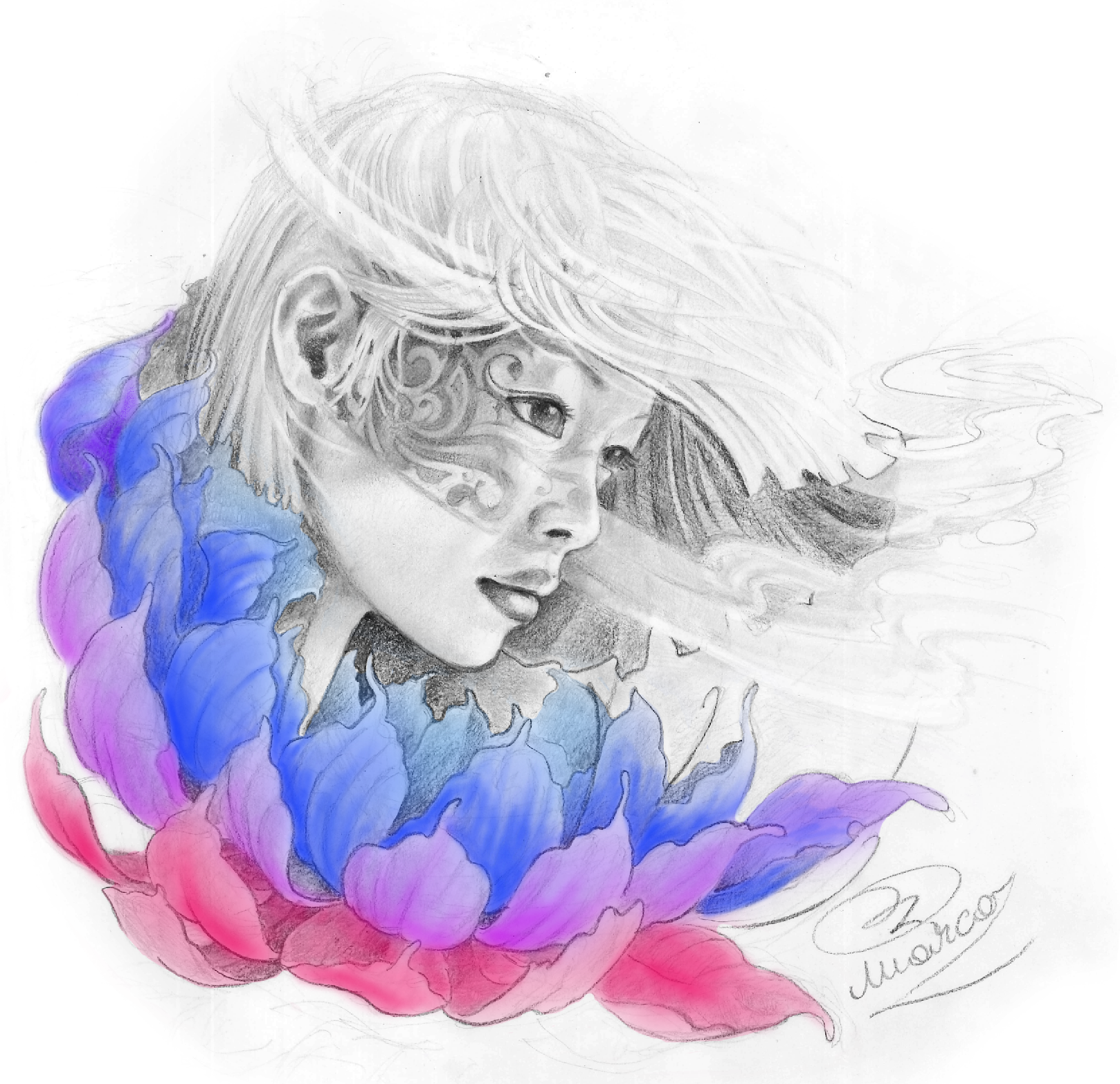 Rainbow Wreath Tote Bag