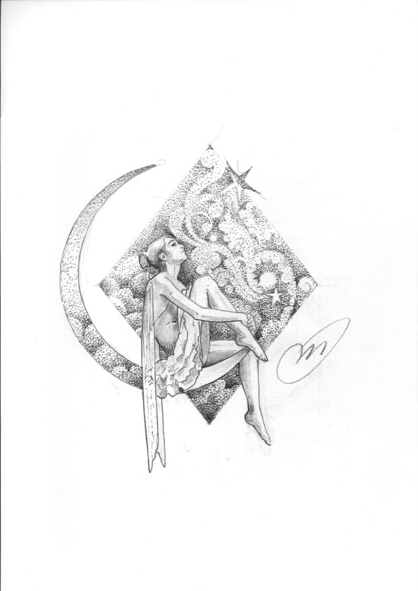 Hanging Moon Tote Bag