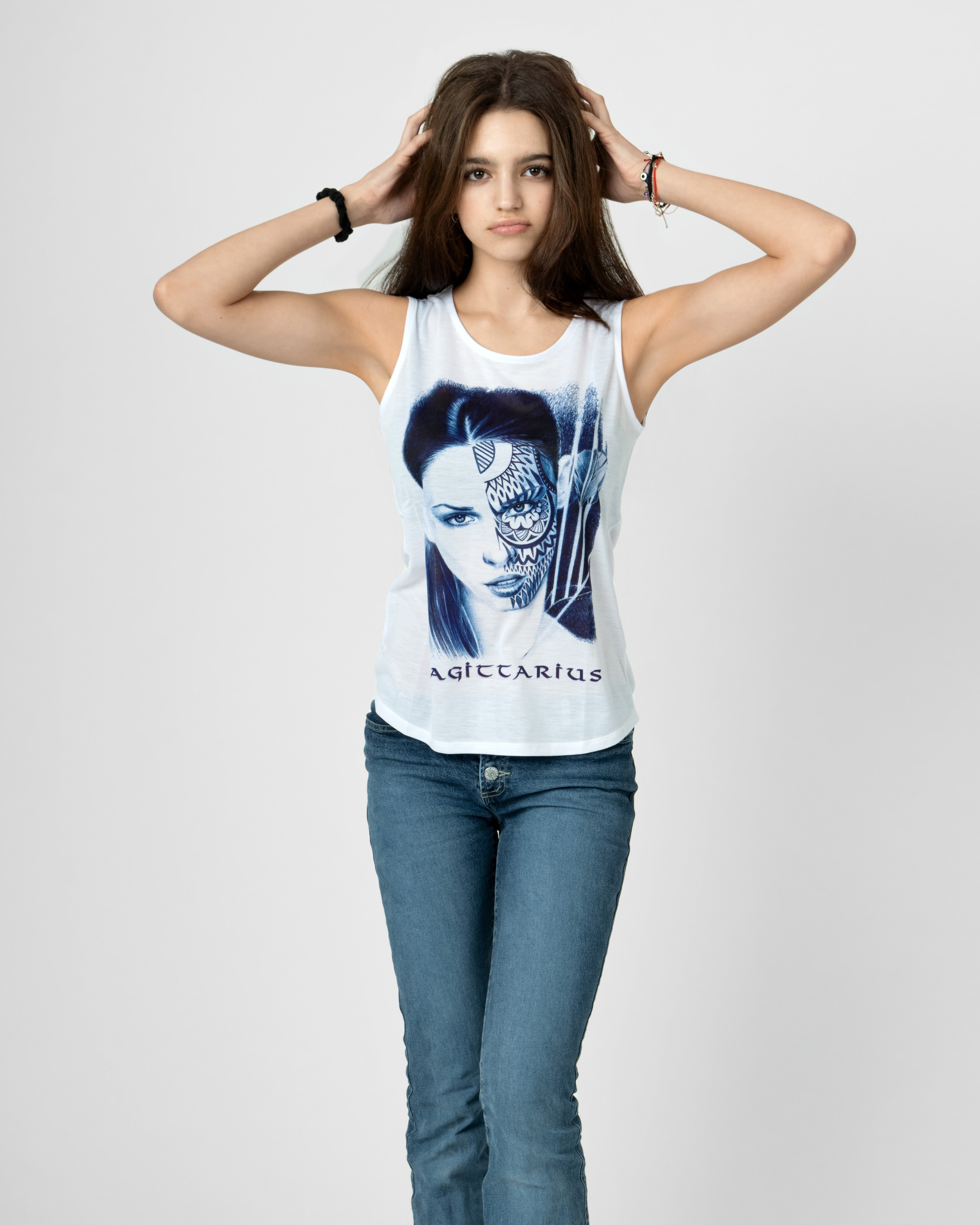 Sagittarius Zodiac Sleeveless Tee