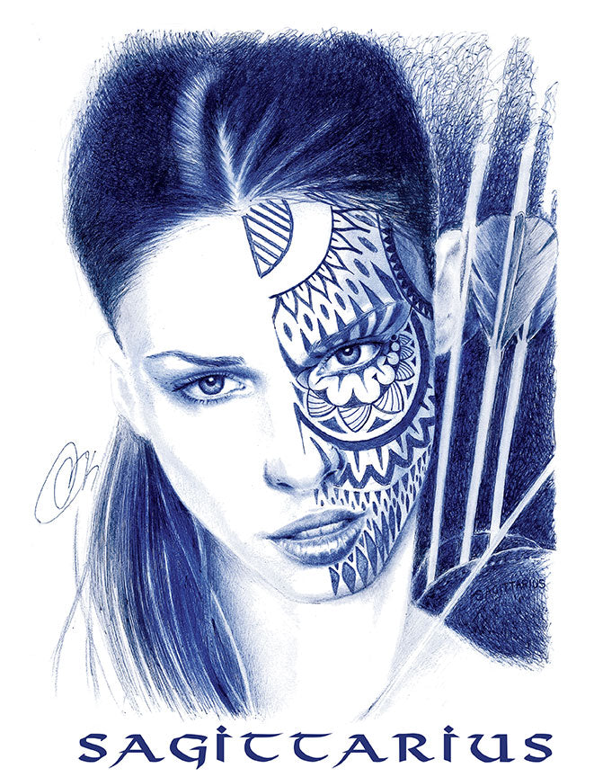 Sagittarius Zodiac Sleeveless Tee