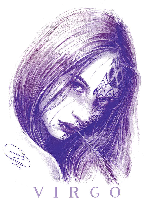 Virgo Stainless Steel Water Bottle