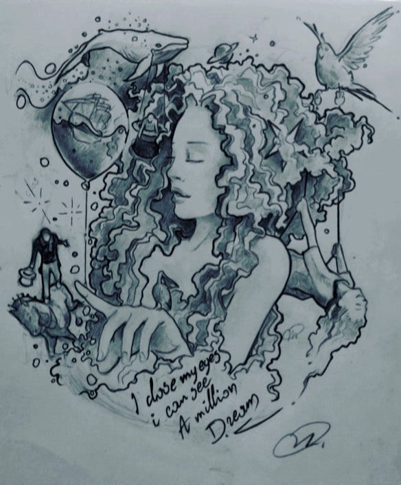 "A Million Dreams" Yoga Mat