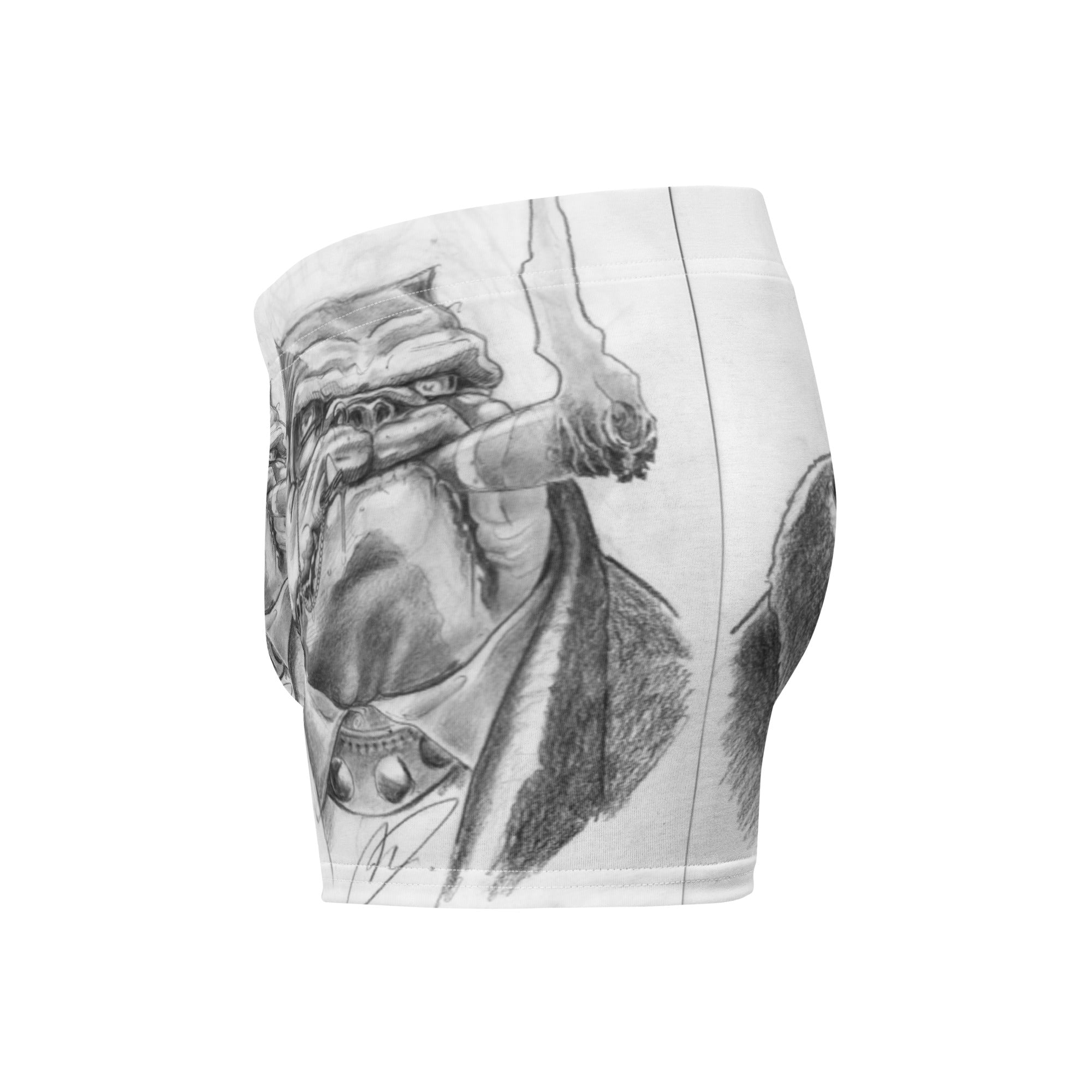Marco Viozzi "Smoking Bulldog" Boxer Briefs