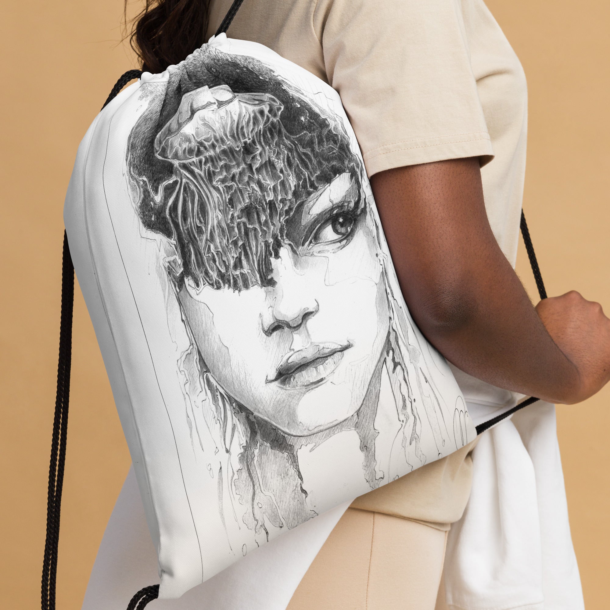Marco Viozzi "Jellyfish" Drawstring Bag