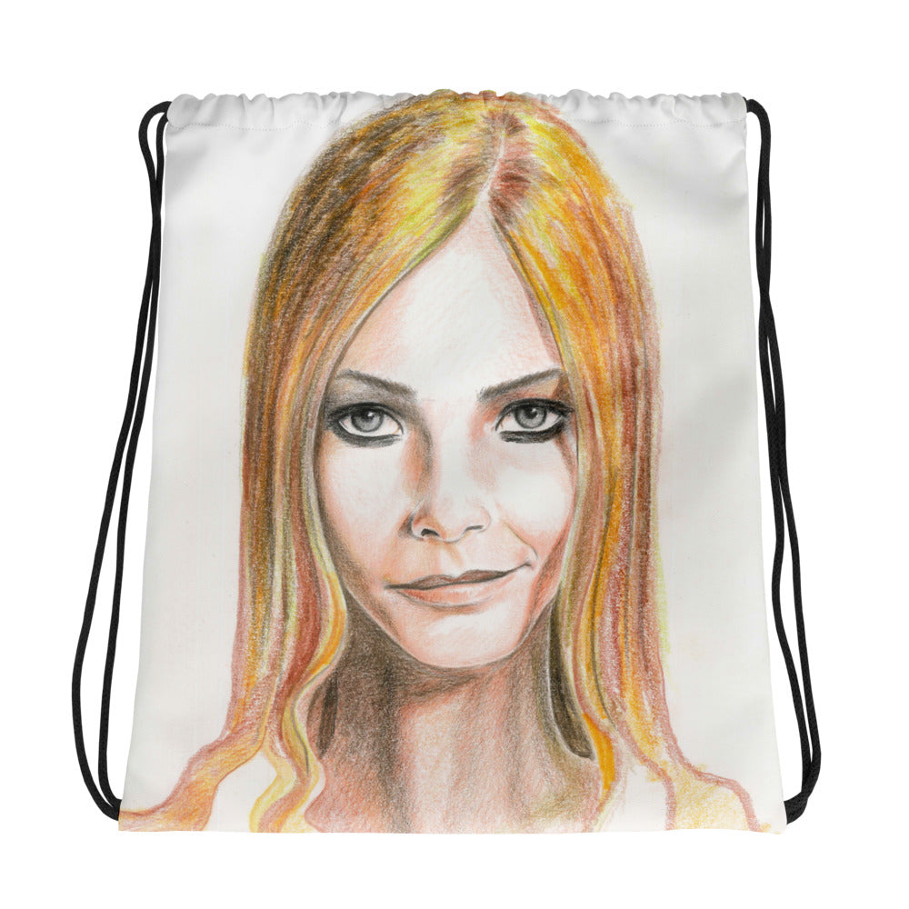 Marco Viozzi "The Smirk" Drawstring Bag