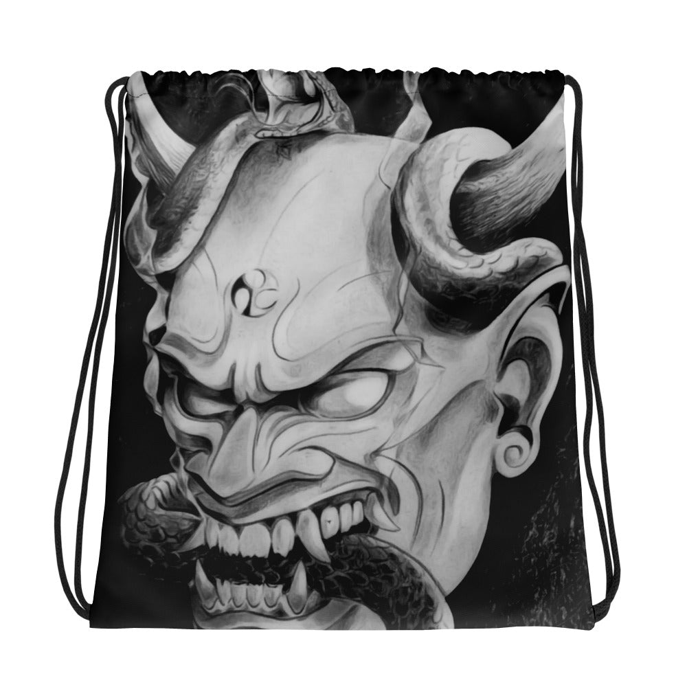 Marco Viozzi "Snake Man" Drawstring Bag