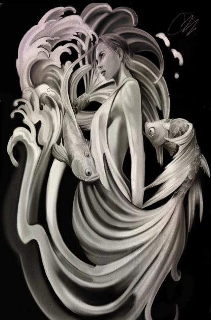 The Underworld Drawstring Bag