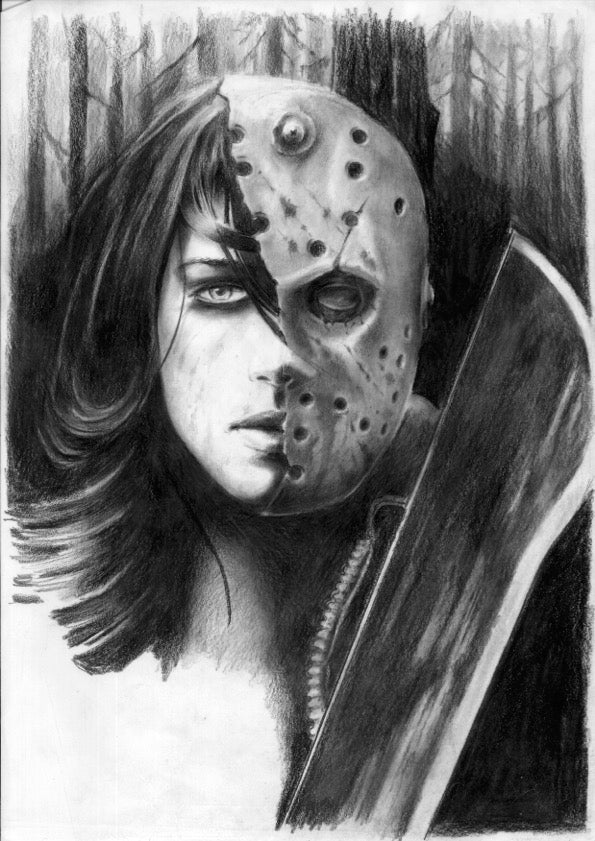 Friday the 13th Drawstring Bag