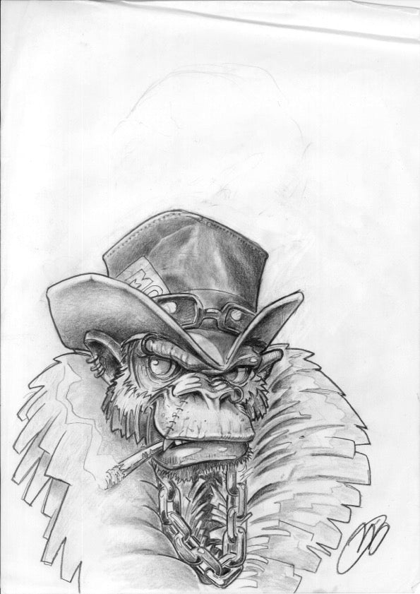 "The Smoking Monkey" Case for iPhone®