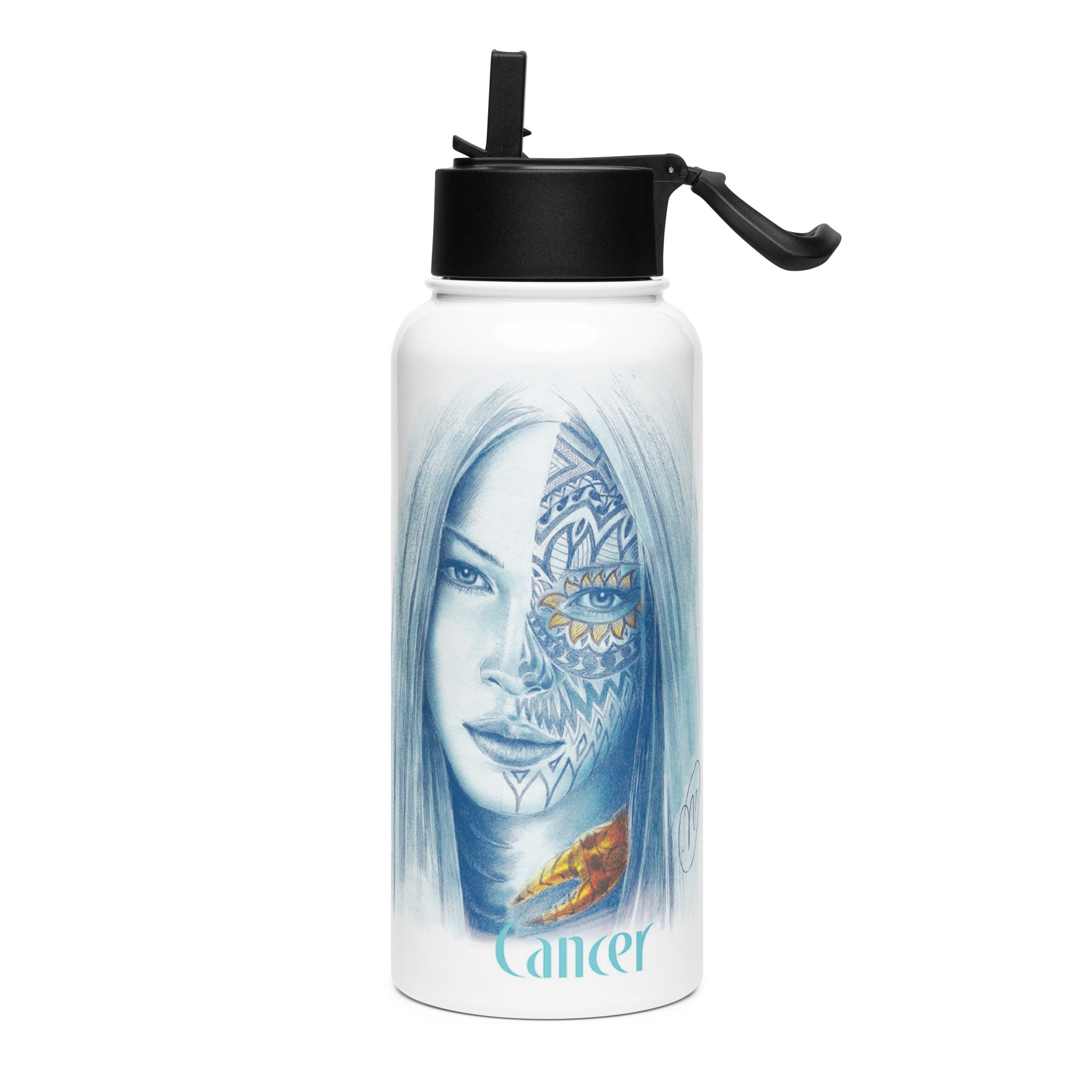 Marco Viozzi "Cancer" Stainless Steel Water Bottle
