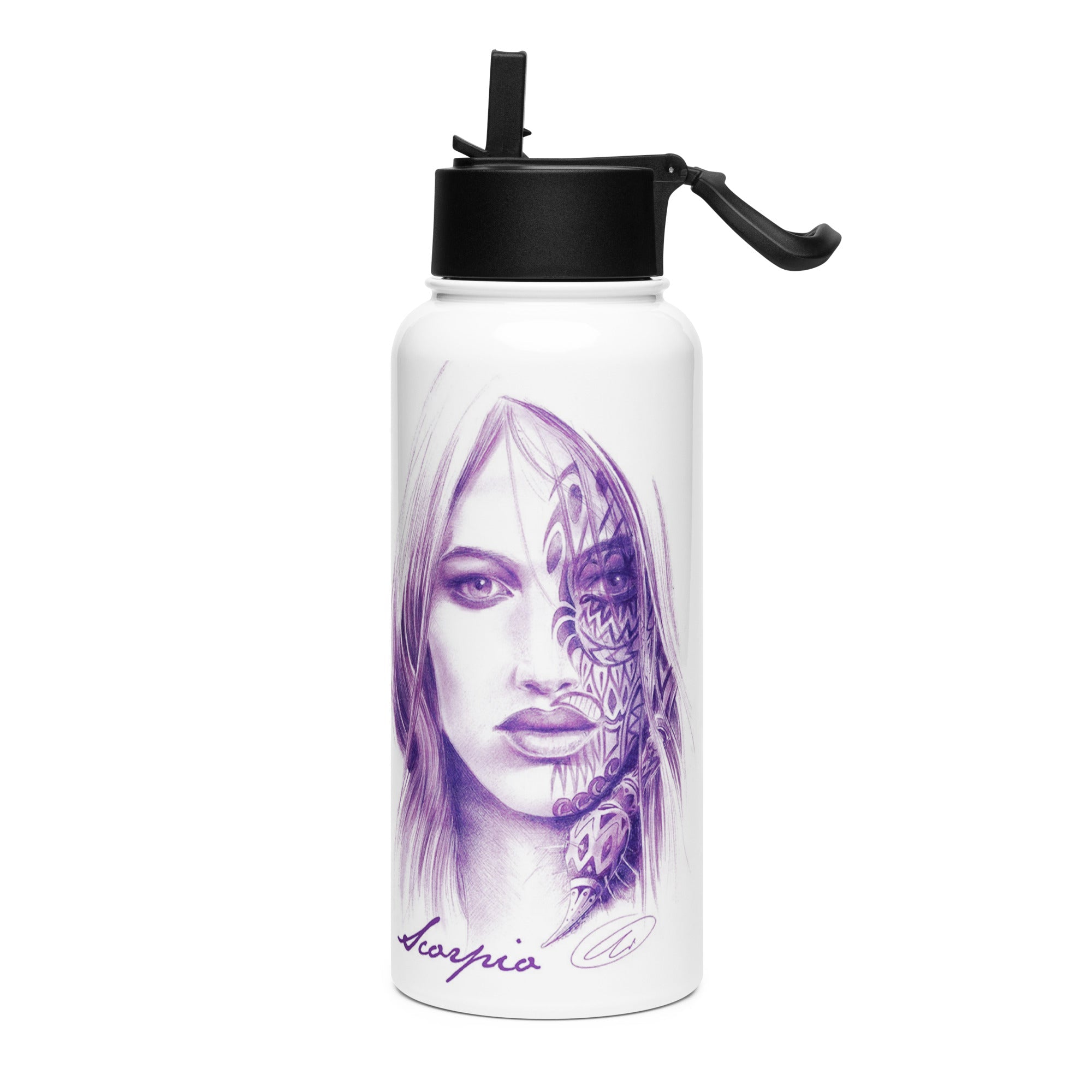 Marco Viozzi "Scorpio" Stainless Steel Water Bottle