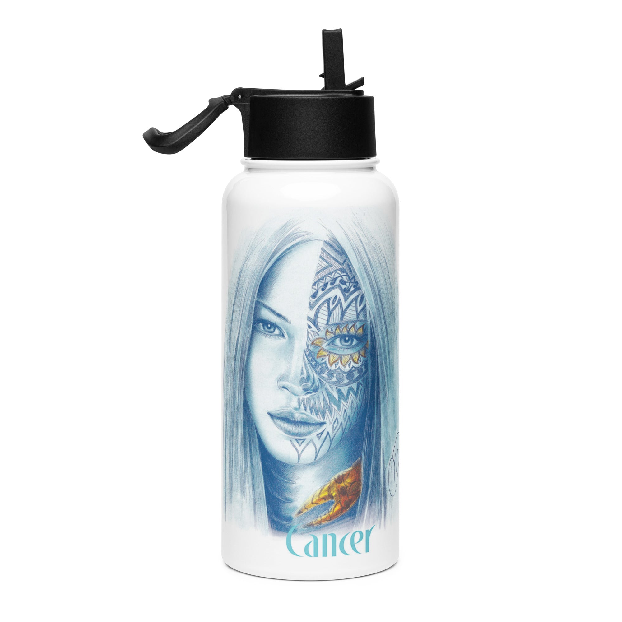 Marco Viozzi "Cancer" Stainless Steel Water Bottle