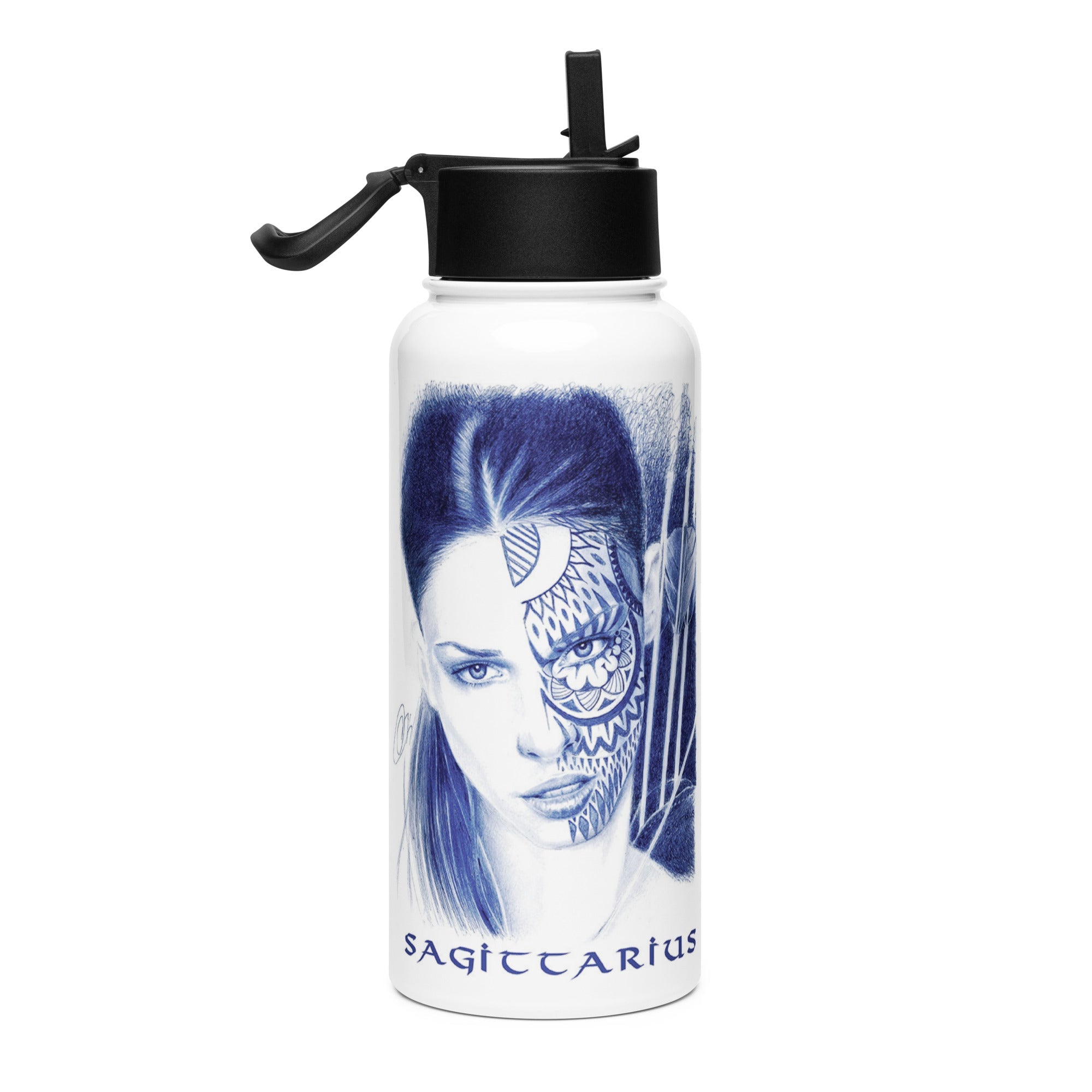 Marco Viozzi "Sagittarius" Stainless Steel Water Bottle
