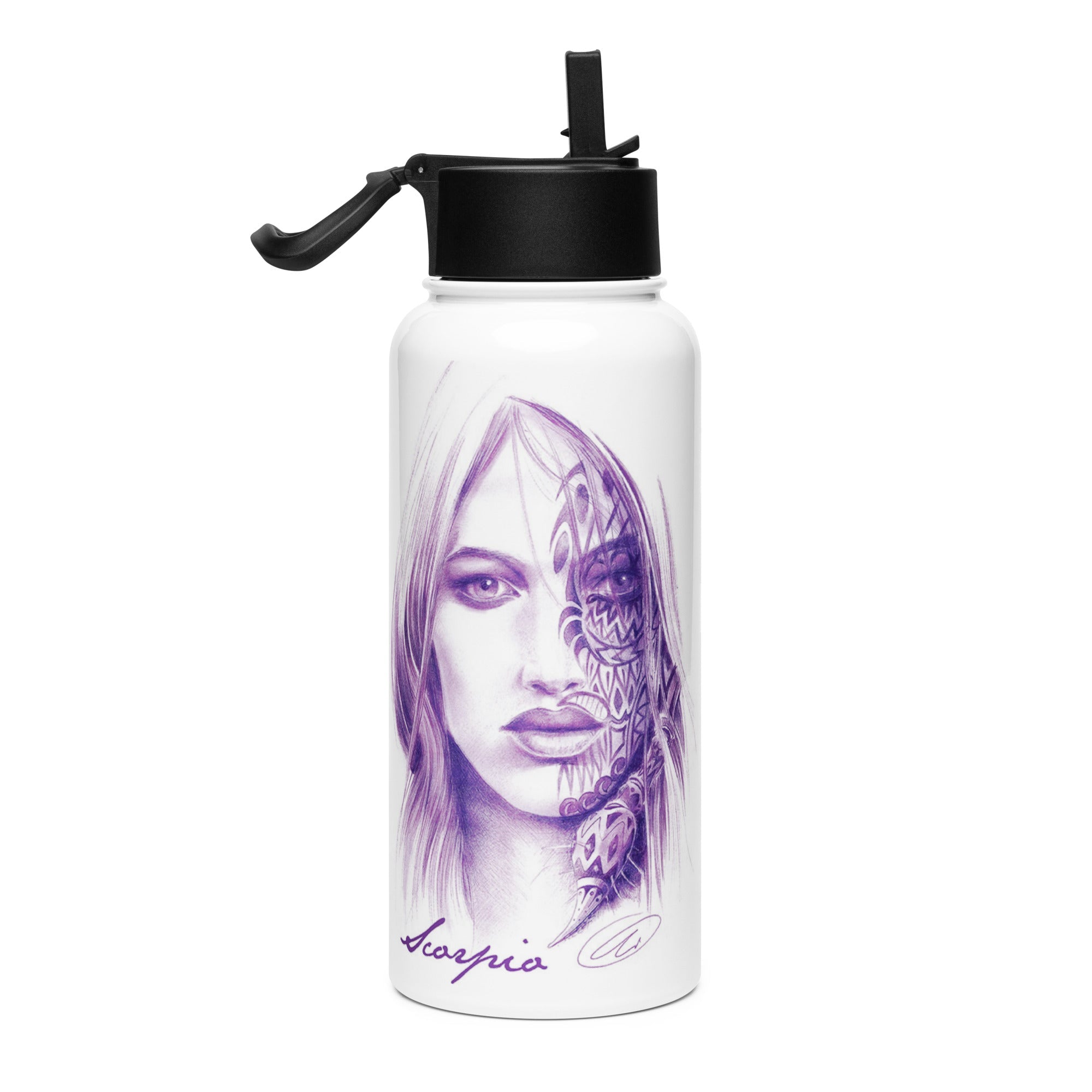 Marco Viozzi "Scorpio" Stainless Steel Water Bottle