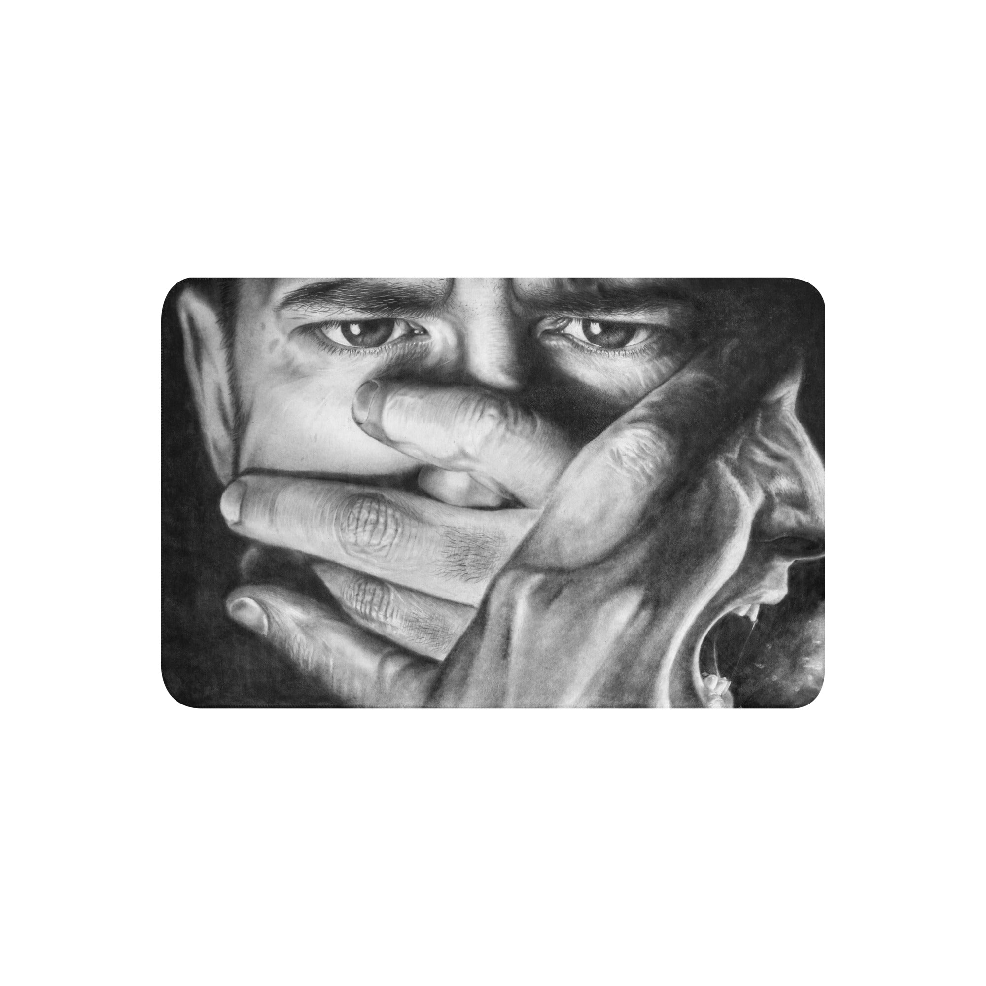 Marco Viozzi "The Scream" Sherpa Blanket