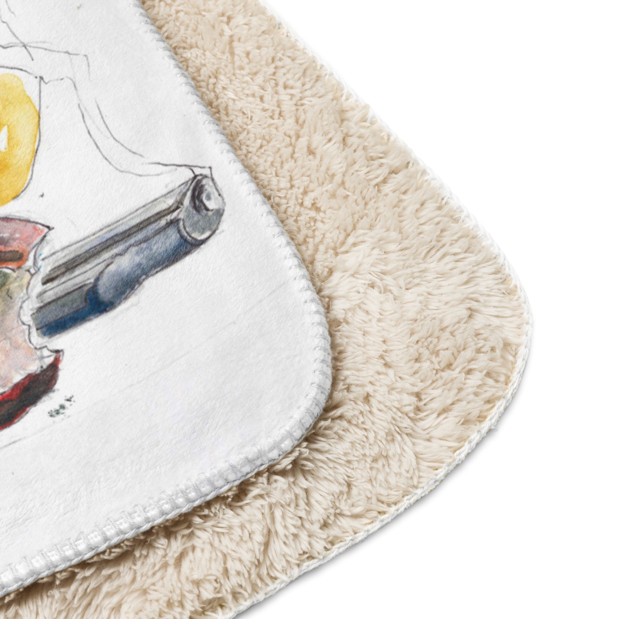 Marco Viozzi "Snow White's Revenge" Sherpa blanket