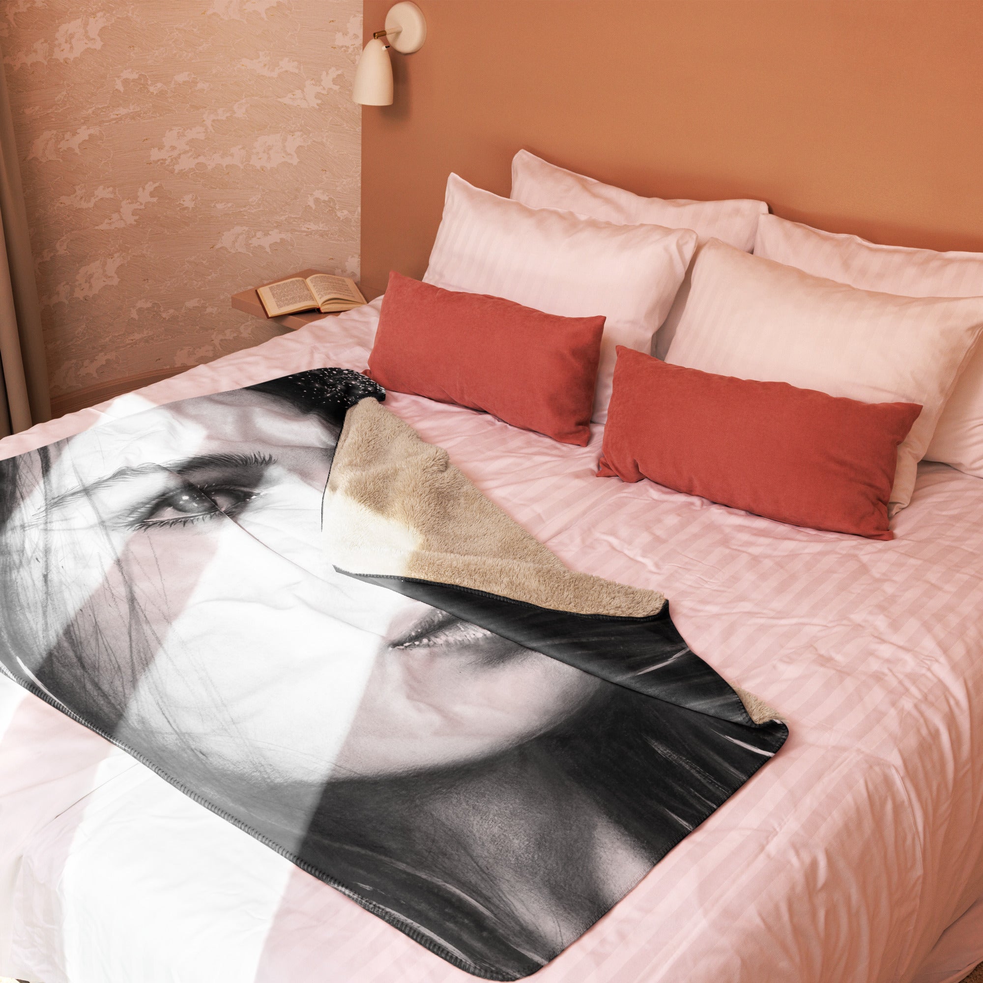 Marco Viozzi "Starry Eyed" Sherpa Blanket