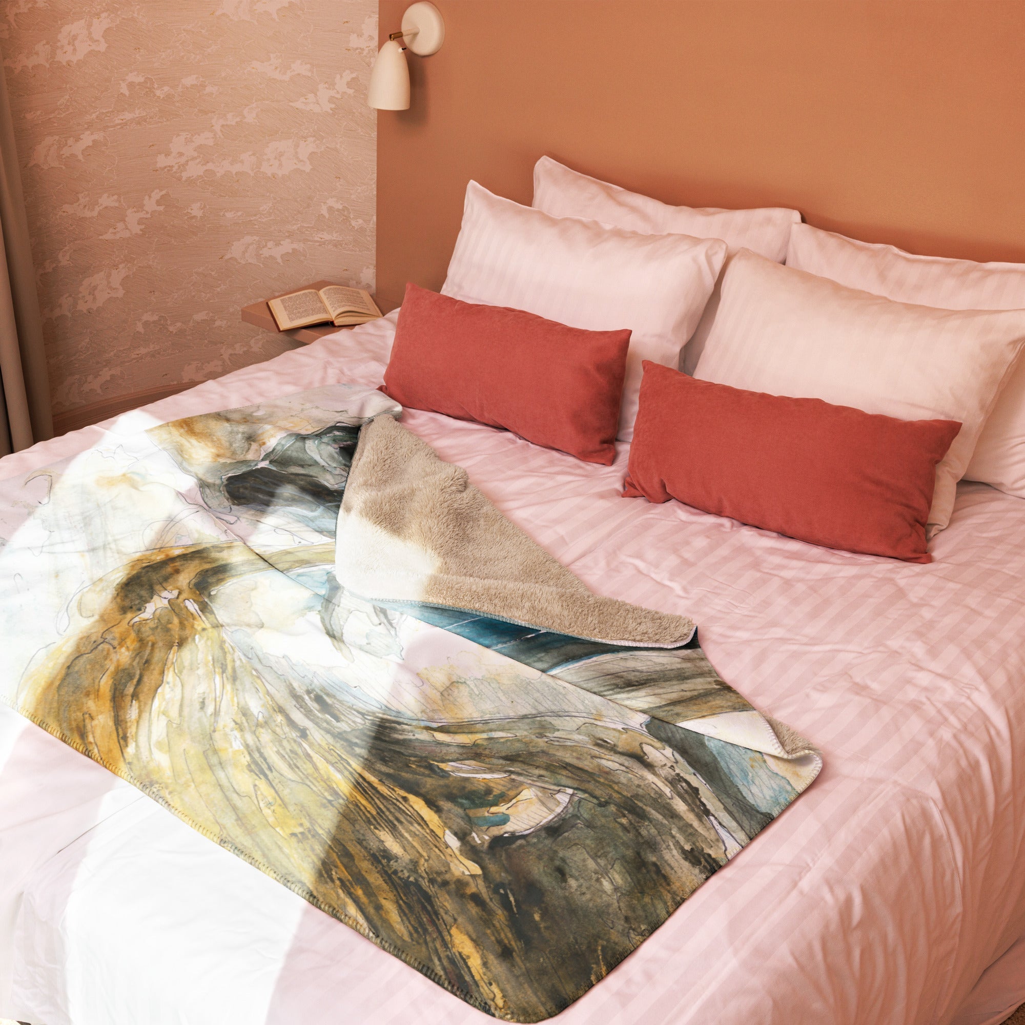 Marco Viozzi "The Mirror" Sherpa Blanket