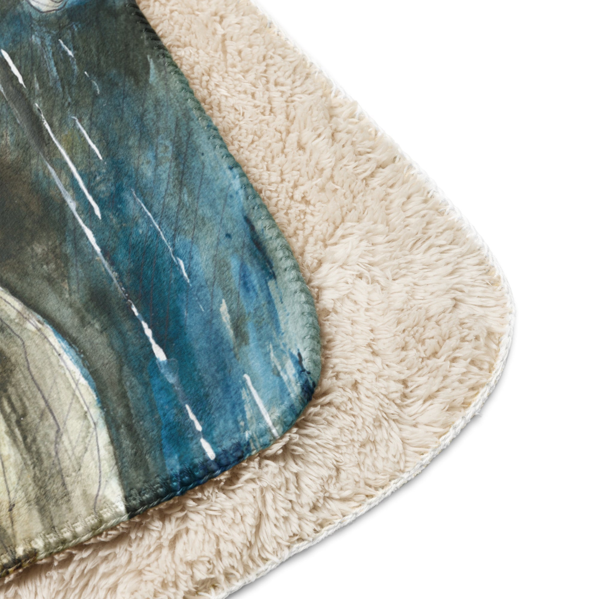 Marco Viozzi "The Mirror" Sherpa Blanket