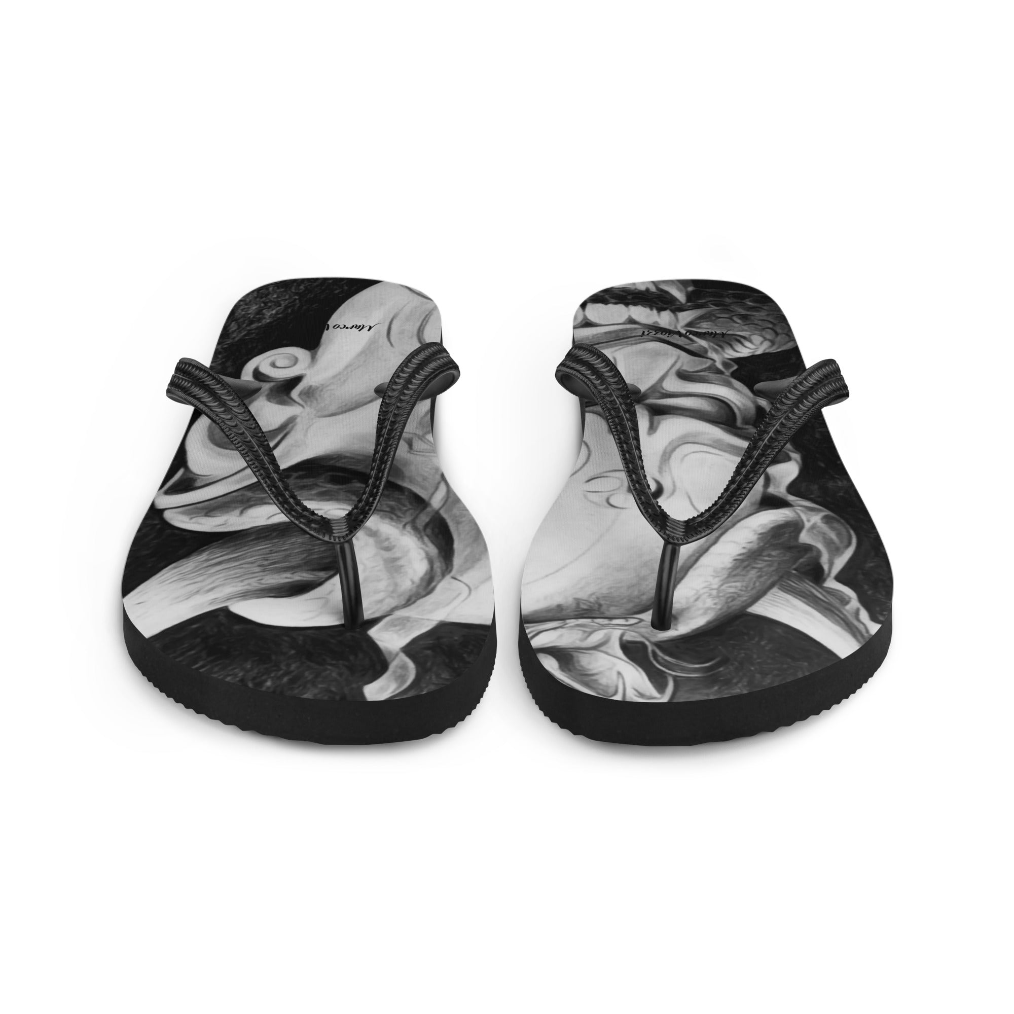 Marco Viozzi "Snake Man" Flip-Flops