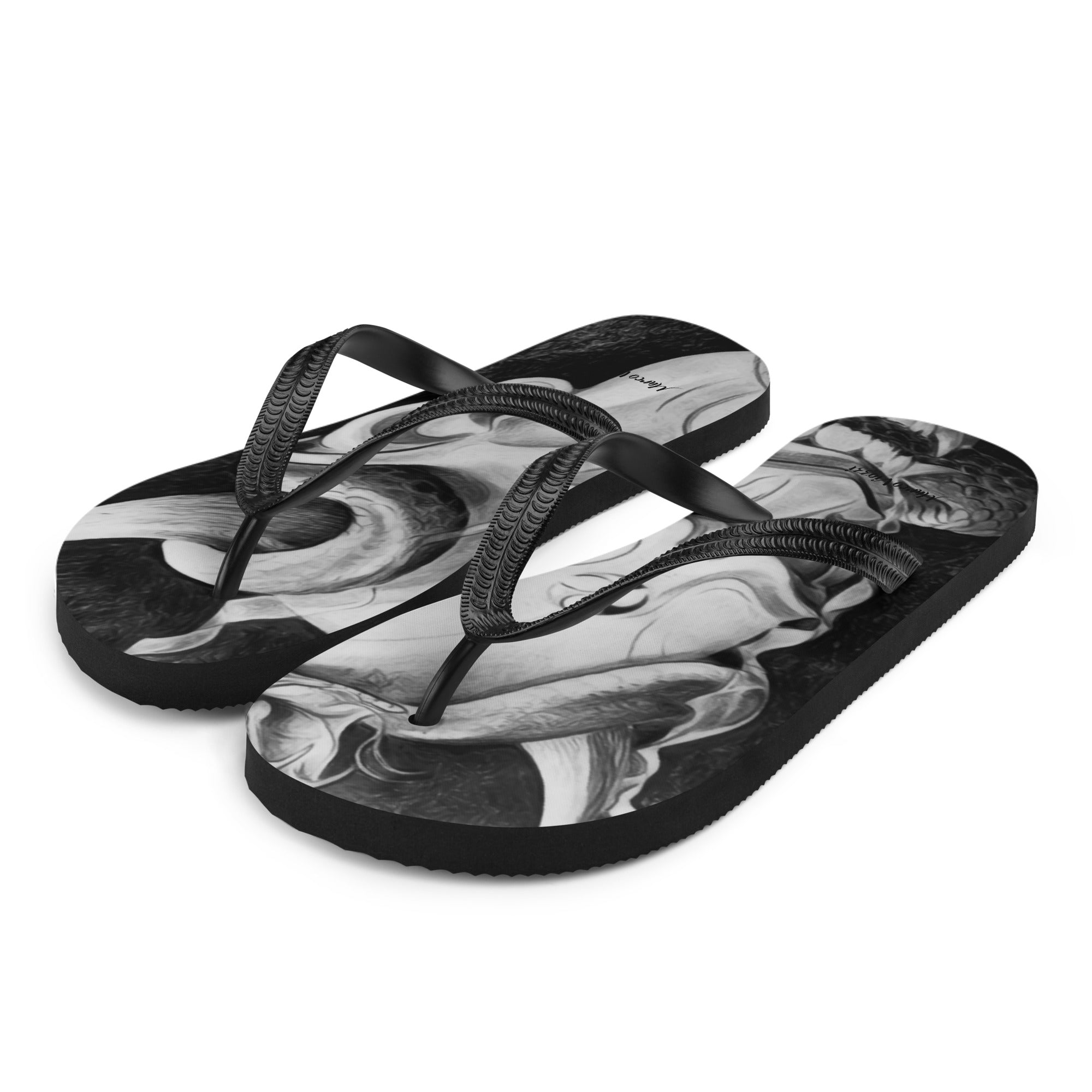 Marco Viozzi "Snake Man" Flip-Flops