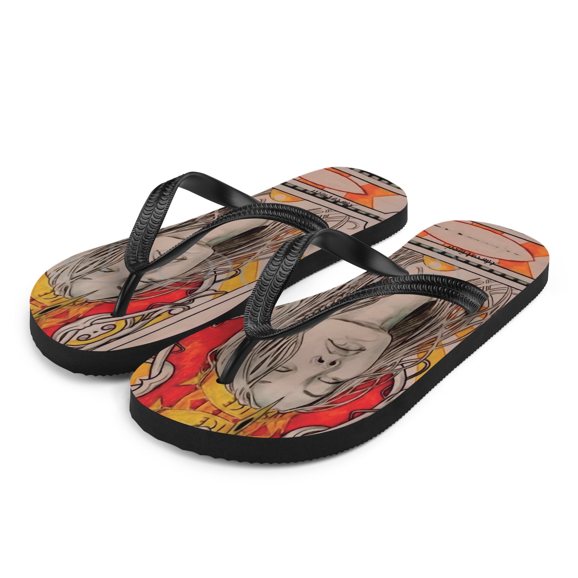 "Playing Card" Flip-Flops