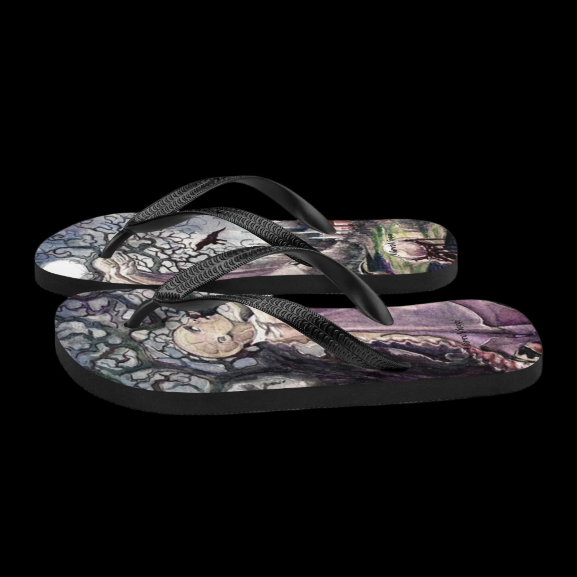 Marco Viozzi "Crystal Ball" Flip-Flops