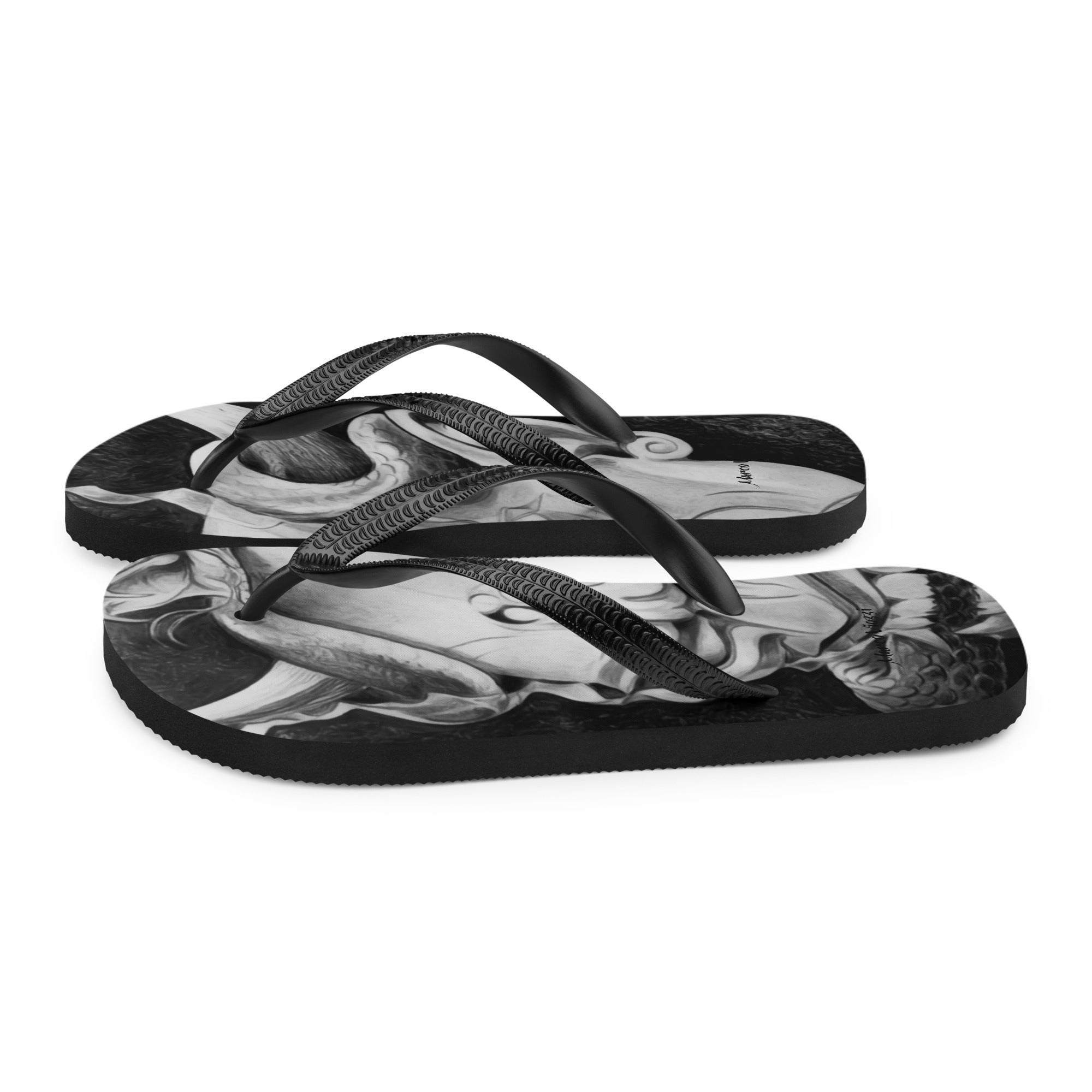 Marco Viozzi "Snake Man" Flip-Flops