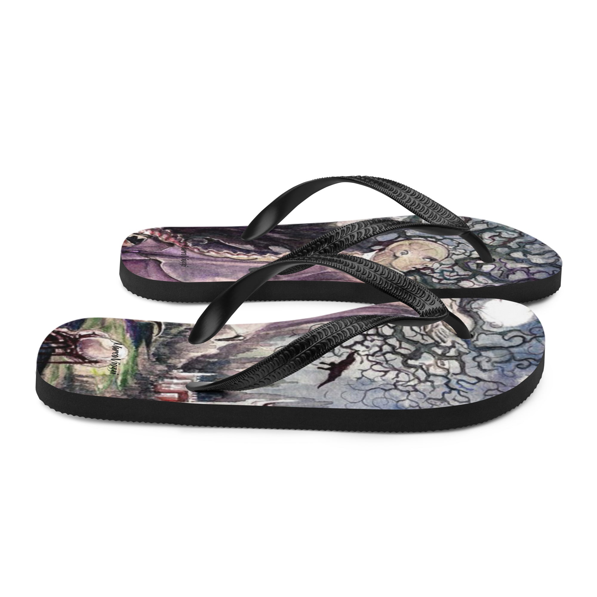 Marco Viozzi "Crystal Ball" Flip-Flops