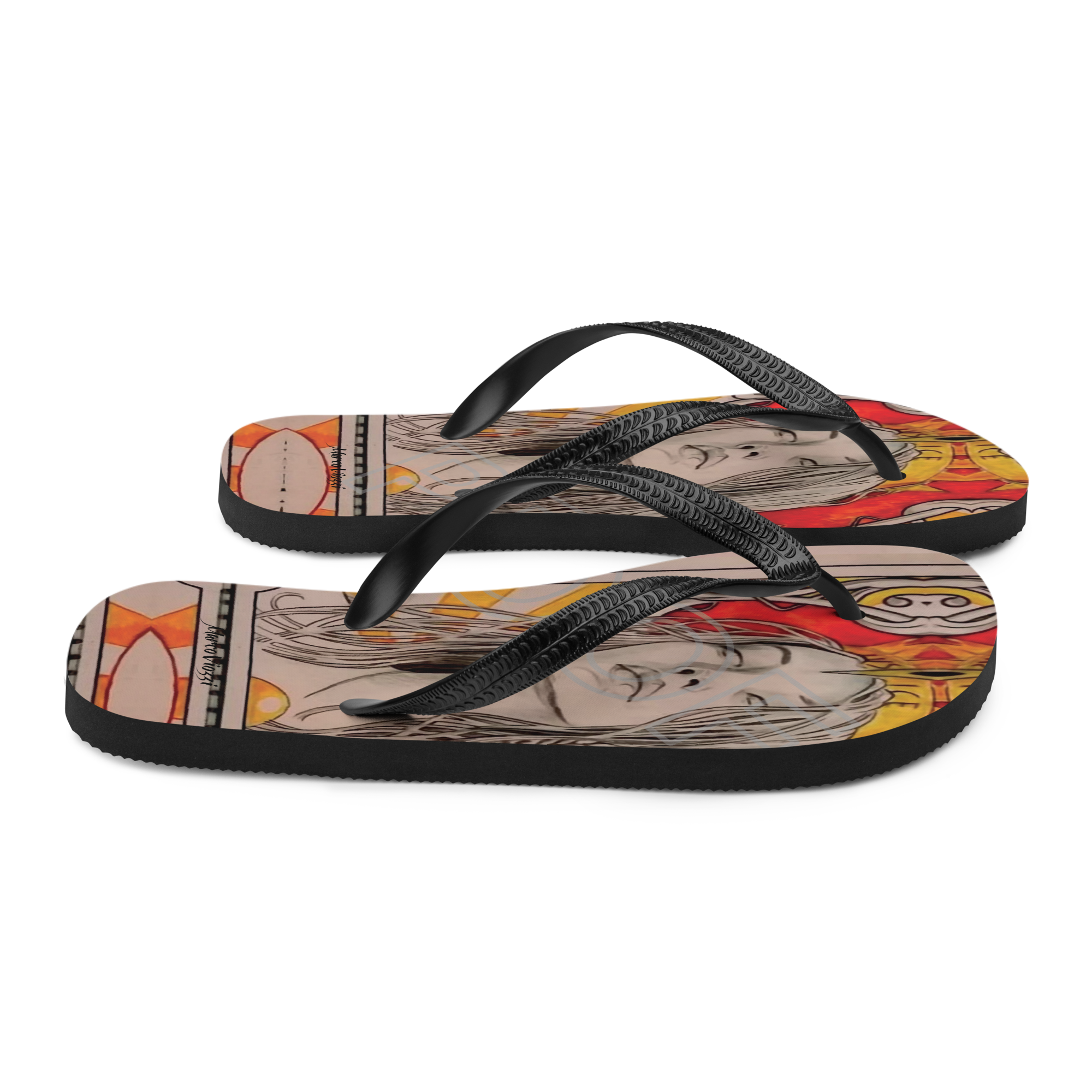"Playing Card" Flip-Flops