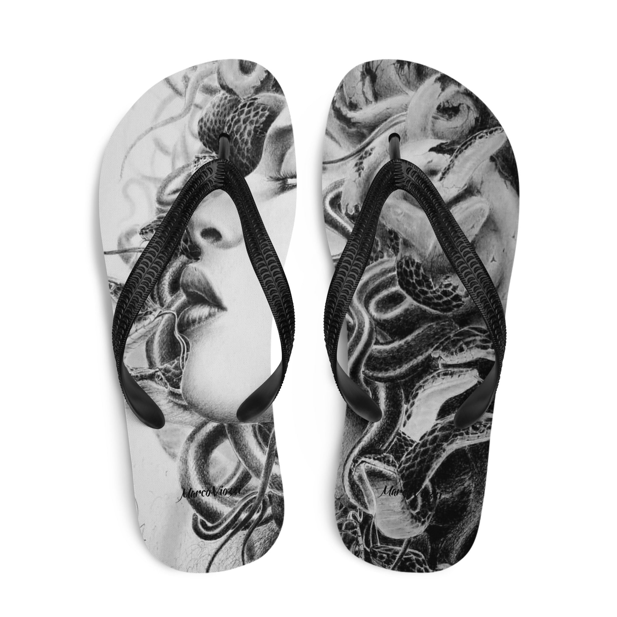 Marco Viozzi "Medusa" Flip-Flops