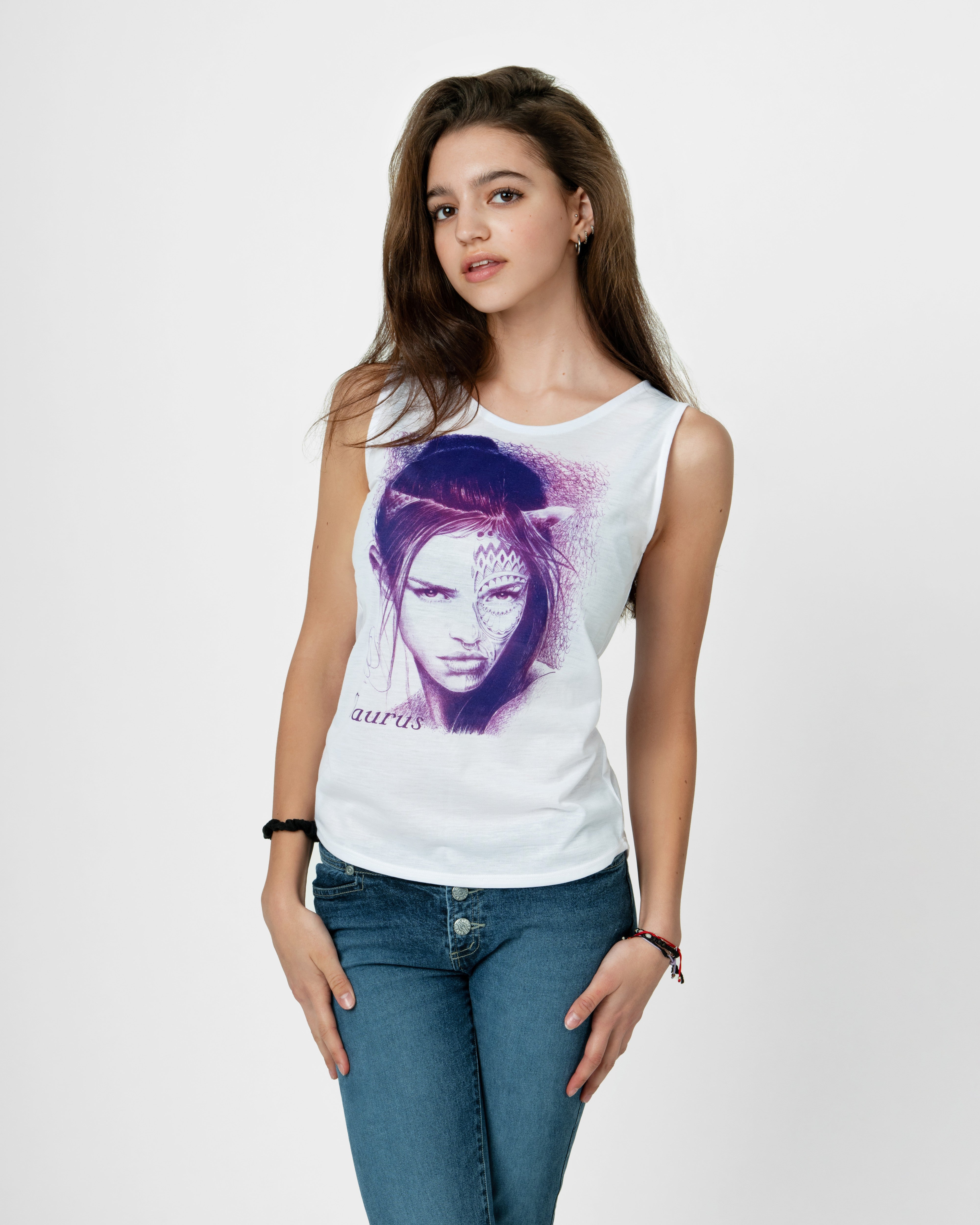 Taurus Zodiac Sleeveless Tee