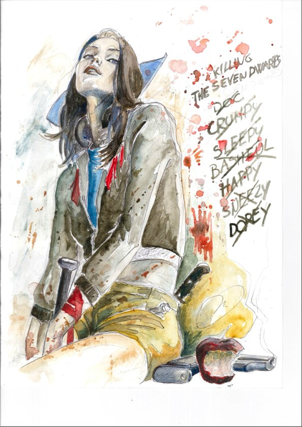 "Snow White's Revenge" Yoga Mat