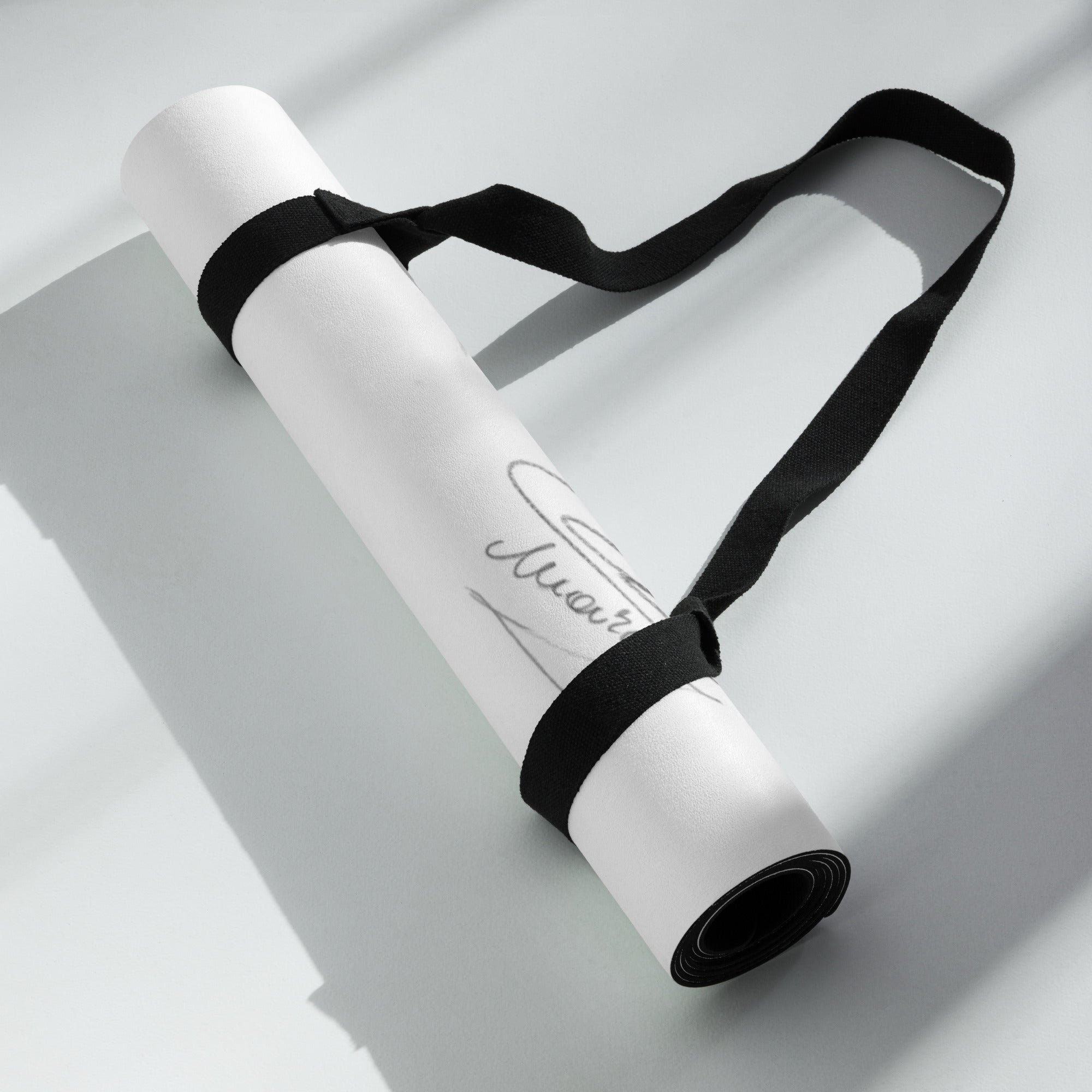 Marco Viozzi "Purple Flower" Yoga Mat